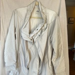 Northface quilted funnel neck jacket